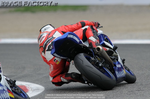 2008-05-11 Monza 3135 Suzuki GSX R European Cup - Timo Gieseler
